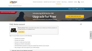 
                            3. FAQ: Norton Account - Norton Support