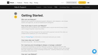 
                            9. FAQ on in browser web design, CMS & hosting | Webydo