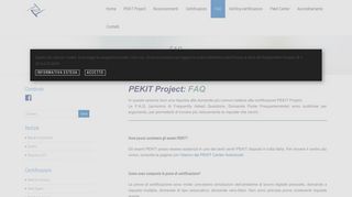 
                            6. FAQ - PEKIT Project