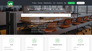 
                            5. FAQ - Perguntas Frequentes - VR Benefícios