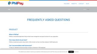 
                            2. FAQ | PhilPay