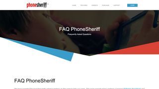 
                            6. FAQ - PhoneSheriff Frequently Asked Questions