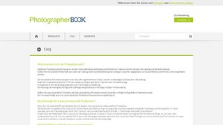 
                            5. FAQ - photographerbook.de PDF-Service - Fotobuch, Fotokalender ...