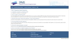 
                            11. FAQ - PPADB Procurement Management System