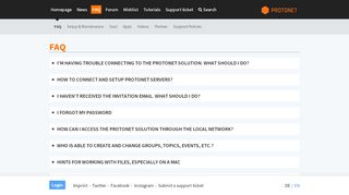 
                            7. FAQ – Protonet Support
