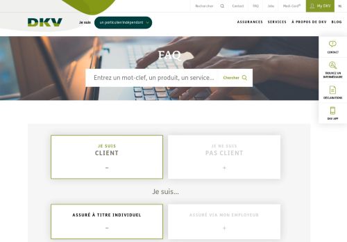 
                            8. FAQ - Questions fréquentes | DKV