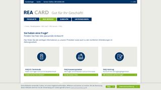 
                            4. FAQ, REA Service - REA Card