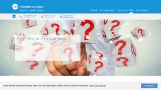 
                            2. FAQ-Registrieren und Login - Münchener Verein