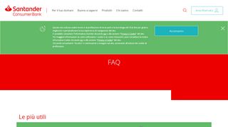 
                            7. FAQ | Santander FAQ - Domande Frequenti Santander