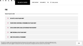 
                            2. FAQ - Sisley Black Card