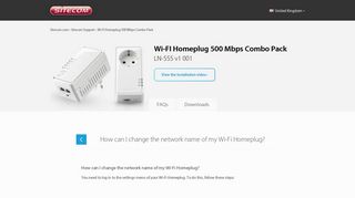 
                            3. FAQ Sitecom LN-555v1001 Wi-FI Homeplug 500 Mbps Combo Pack