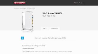 
                            6. FAQ Sitecom WLR-4100v1002 Wi-Fi Router X4 N300