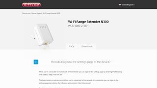 
                            7. FAQ Sitecom WLX-1000v1001 Wi-Fi Range Extender N300
