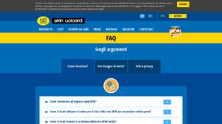 
                            3. FAQ - SKIN ucicard | la carta fedeltà di UCI Cinemas