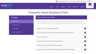 
                            13. FAQ - speakOUT