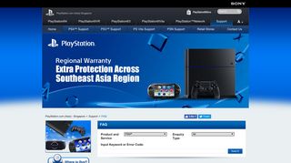 
                            3. FAQ | Support | PlayStation.com (Asia) - Singapore