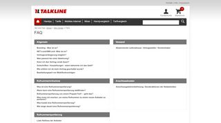 
                            4. FAQ - Talkline