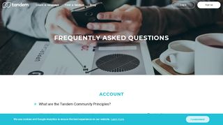 
                            2. FAQ | Tandem - Speak Any Language