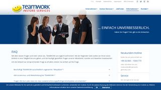 
                            4. FAQ | Teamwork Instore Services GmbH