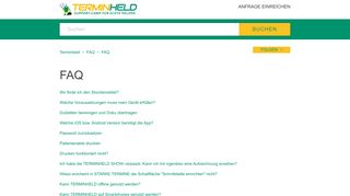 
                            6. FAQ – Terminheld