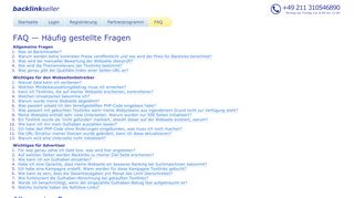 
                            13. FAQ - Textlinks kaufen oder anbieten — Alternative zu Linktausch ...