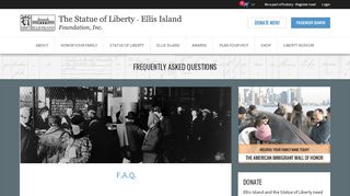 
                            6. faq - The Statue of Liberty & Ellis Island