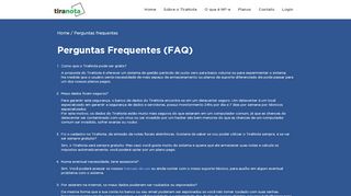 
                            6. FAQ | TiraNota - Emissor de Notas Fiscais