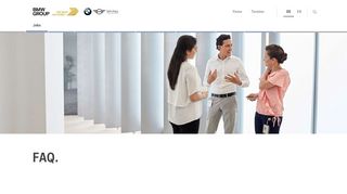 
                            5. FAQ - To BMW Group – Jobs