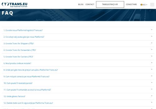 
                            3. FAQ - Trans.eu