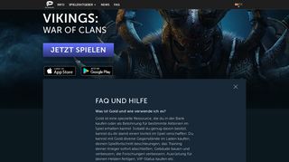 
                            8. FAQ und Hilfe | Vikings: War of Clans | OFFIZIELLE Webseite