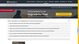 
                            4. FAQ: Verwalten von Installationen im Norton-Abonnement