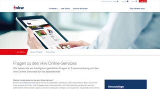 
                            5. FAQ VKW Online-Services