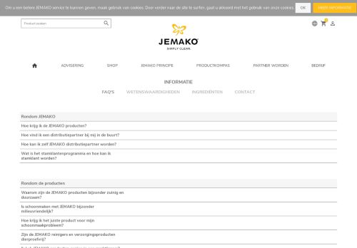 
                            4. FAQ – vragen en antwoorden rondom JEMAKO®