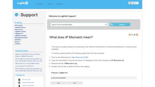 
                            11. FAQ: What does IP Mismatch mean?