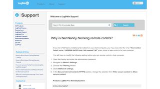 
                            13. FAQ: Why is Net Nanny blocking remote control?