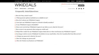 
                            8. FAQ - Wikideals