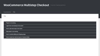 
                            7. FAQ - WooCommerce Multistep Checkout