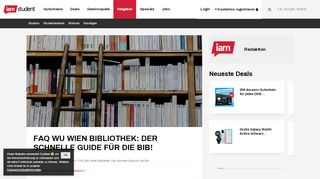 
                            7. FAQ WU Wien Bibliothek: Der schnelle Guide für die Bib! - iamstudent