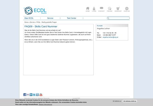 
                            1. FAQ09 - Skills Card Nummer | ECDL Website