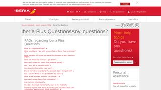 
                            5. FAQs about Iberia Plus - Iberia