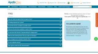 
                            4. FAQs - Apollo Clinic