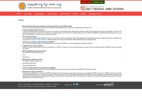 
                            5. FAQs - APSRTC Official Website for Online Bus Ticket Booking ...