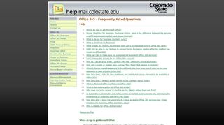 
                            9. FAQs - Central Exchange at Colorado State University