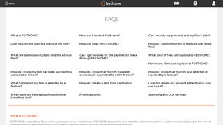 
                            6. FAQs - Festhome