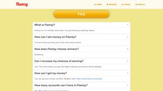 
                            2. FAQs - Flamzy