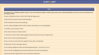 
                            4. FAQ's - Flirt48-mobile