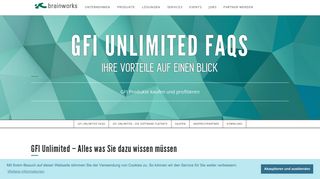 
                            9. FAQs GFI Unlimited | brainworks
