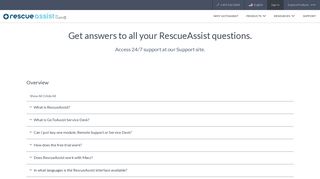 
                            5. FAQs | GoToAssist / RescueAssist