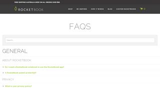 
                            10. FAQs | Help & Support | Rocketbook– Rocketbook Australia