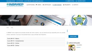 
                            6. FAQs | Instituto Brasileiro de Ensino Profissionalizante - INBRAEP